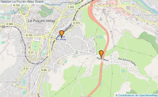 plan Natation Le Puy-en-Velay Associations natation Le Puy-en-Velay : 2 associations