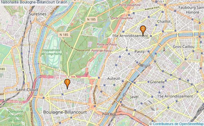 plan Nationalité Boulogne-Billancourt Associations nationalité Boulogne-Billancourt : 4 associations