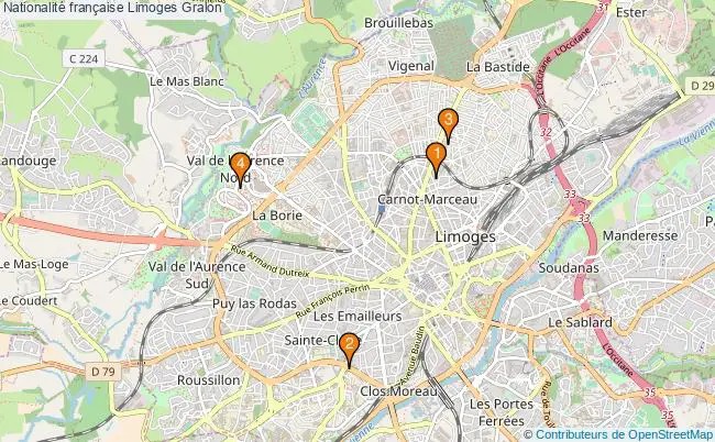 plan Nationalité française Limoges Associations nationalité française Limoges : 3 associations