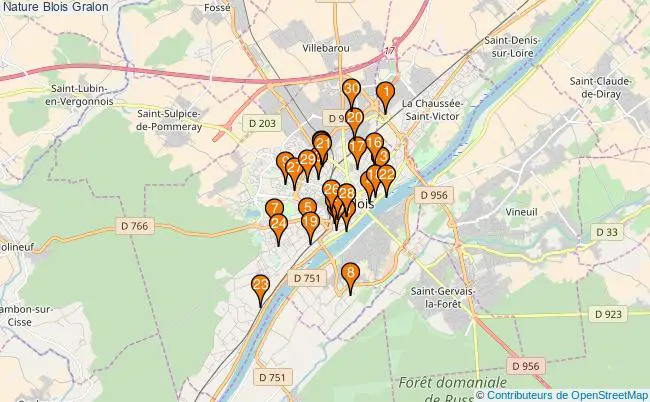 plan Nature Blois Associations Nature Blois : 47 associations