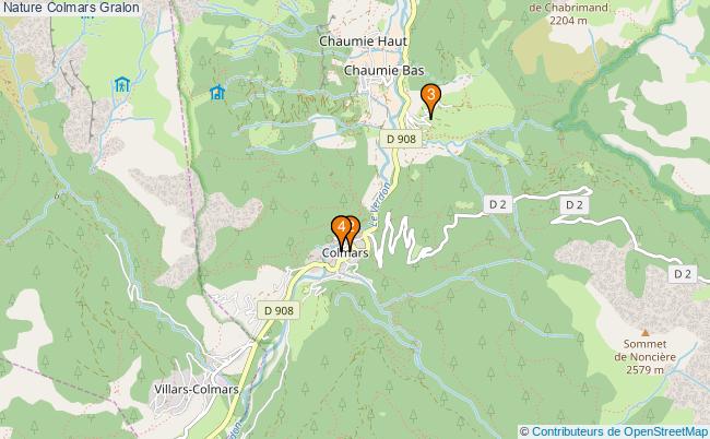 plan Nature Colmars Associations Nature Colmars : 4 associations