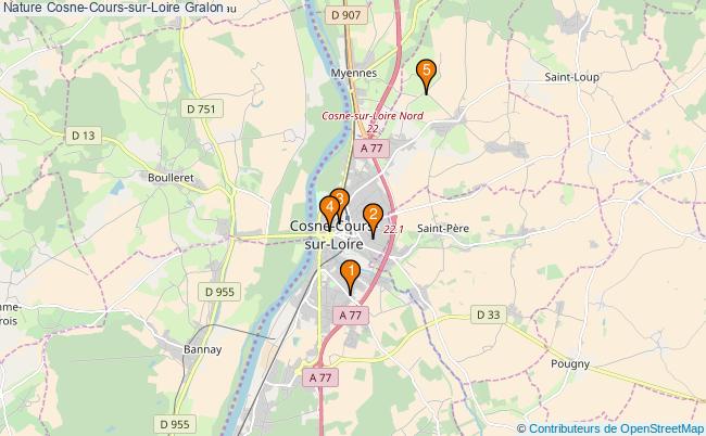 plan Nature Cosne-Cours-sur-Loire Associations Nature Cosne-Cours-sur-Loire : 4 associations