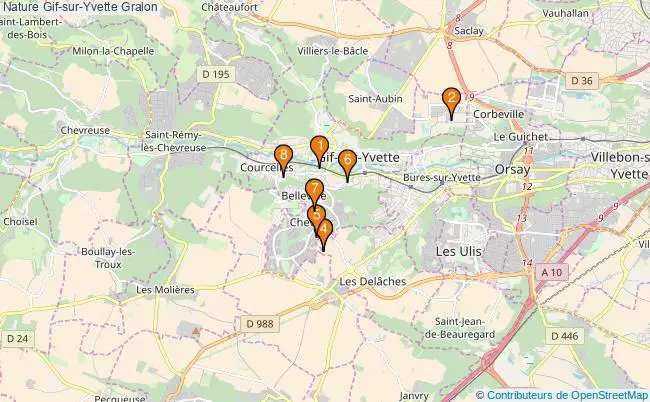 plan Nature Gif-sur-Yvette Associations Nature Gif-sur-Yvette : 9 associations