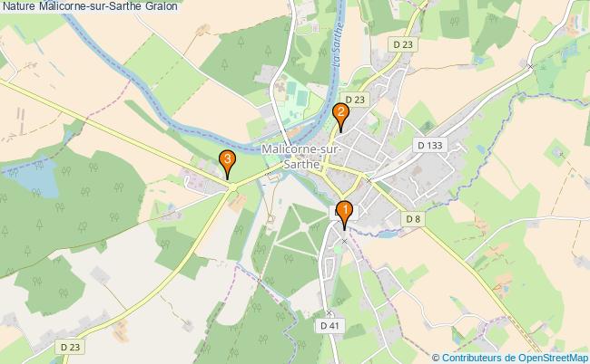 plan Nature Malicorne-sur-Sarthe Associations Nature Malicorne-sur-Sarthe : 4 associations