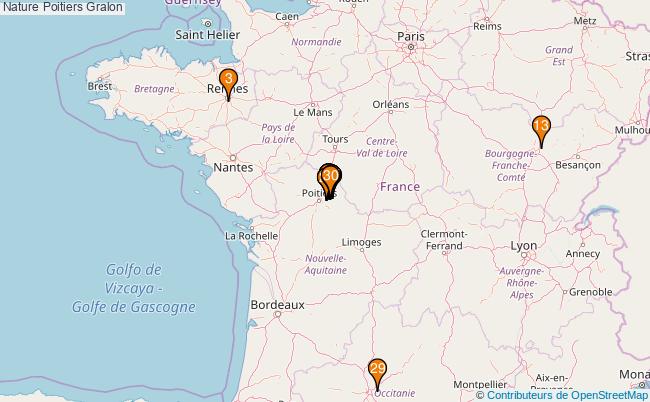 plan Nature Poitiers Associations Nature Poitiers : 52 associations
