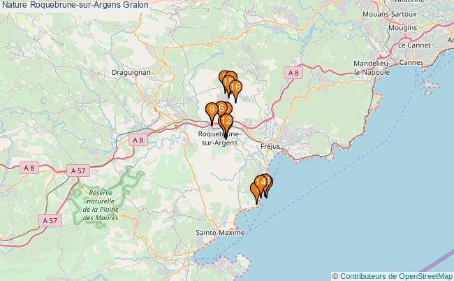 plan Nature Roquebrune-sur-Argens Associations Nature Roquebrune-sur-Argens : 19 associations