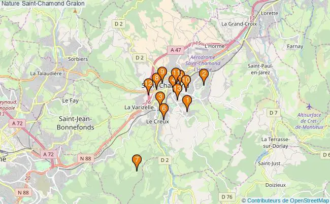 plan Nature Saint-Chamond Associations Nature Saint-Chamond : 18 associations
