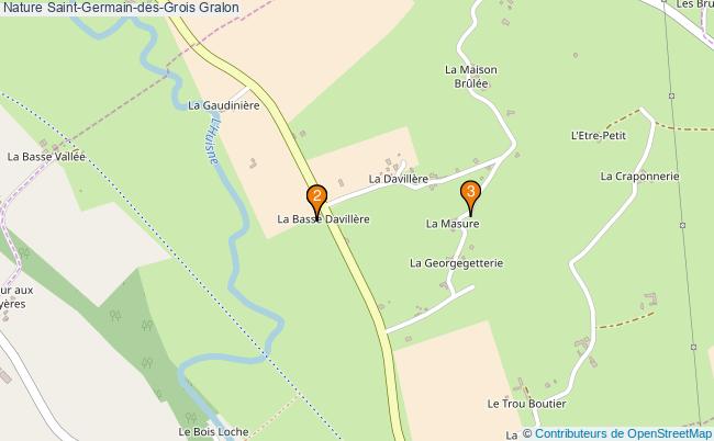 plan Nature Saint-Germain-des-Grois Associations Nature Saint-Germain-des-Grois : 3 associations