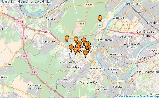 plan Nature Saint-Germain-en-Laye Associations Nature Saint-Germain-en-Laye : 21 associations