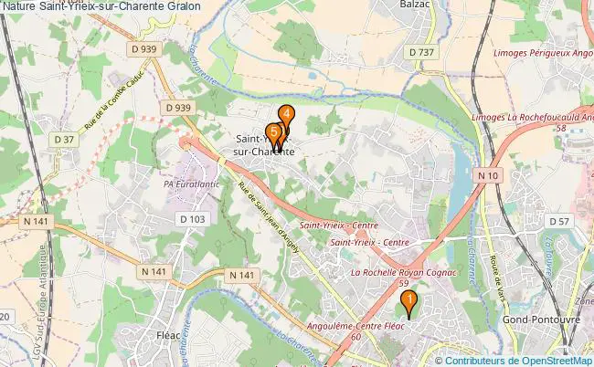 plan Nature Saint-Yrieix-sur-Charente Associations Nature Saint-Yrieix-sur-Charente : 5 associations