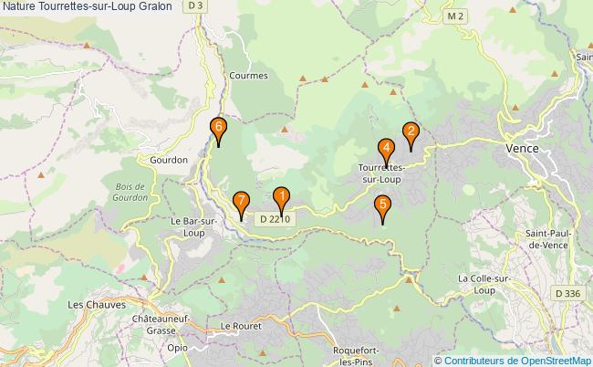 plan Nature Tourrettes-sur-Loup Associations Nature Tourrettes-sur-Loup : 7 associations