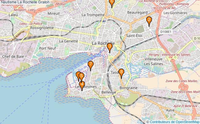 plan Nautisme La Rochelle Associations nautisme La Rochelle : 8 associations