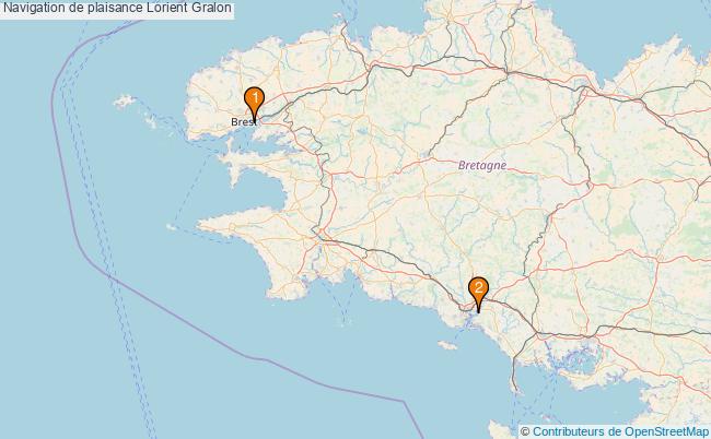 plan Navigation de plaisance Lorient Associations navigation de plaisance Lorient : 3 associations