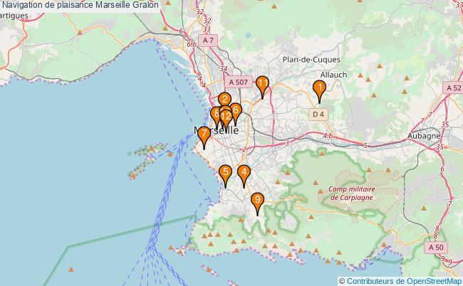 plan Navigation de plaisance Marseille Associations navigation de plaisance Marseille : 12 associations