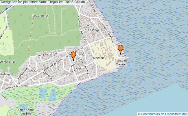plan Navigation de plaisance Saint-Trojan-les-Bains Associations navigation de plaisance Saint-Trojan-les-Bains : 2 associations