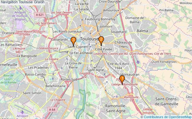 plan Navigation Toulouse Associations navigation Toulouse : 5 associations