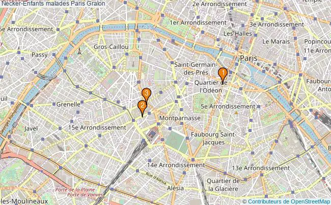 plan Necker-Enfants malades Paris Associations Necker-Enfants malades Paris : 3 associations