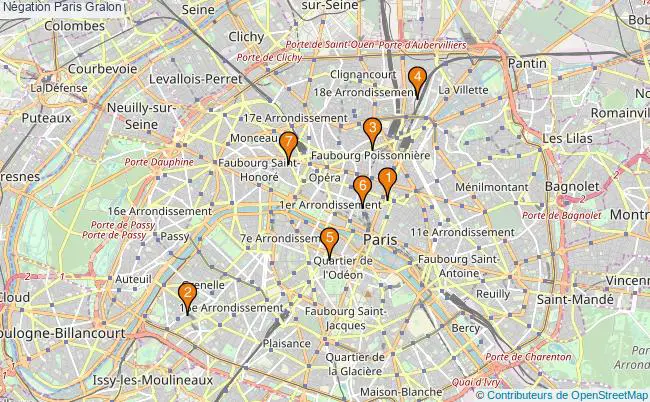 plan Négation Paris Associations négation Paris : 9 associations
