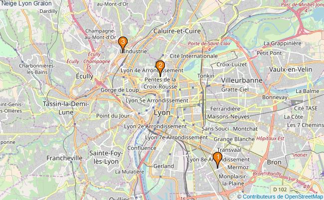 plan Neige Lyon Associations neige Lyon : 3 associations