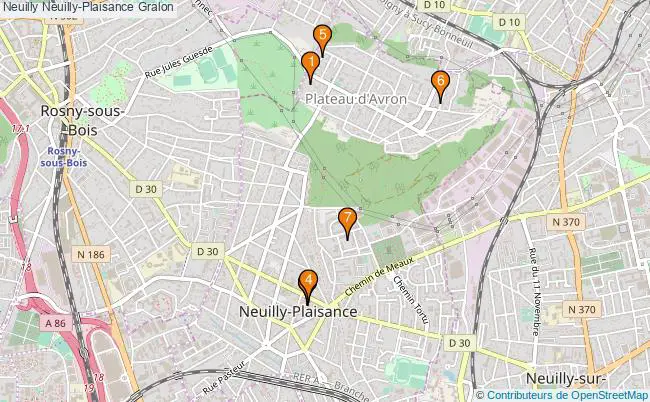 plan Neuilly Neuilly-Plaisance Associations Neuilly Neuilly-Plaisance : 10 associations
