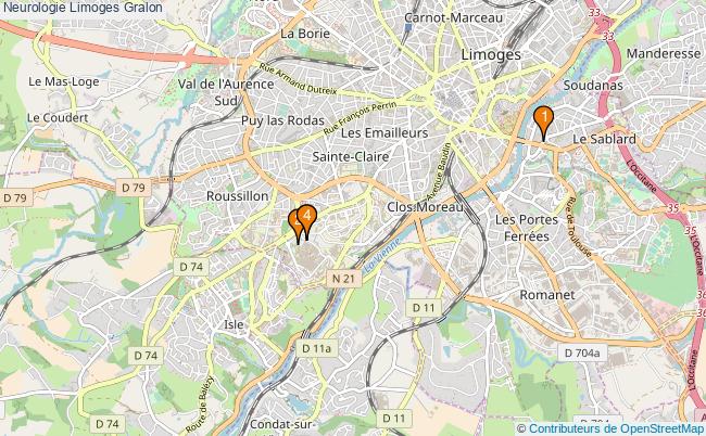 plan Neurologie Limoges Associations neurologie Limoges : 4 associations
