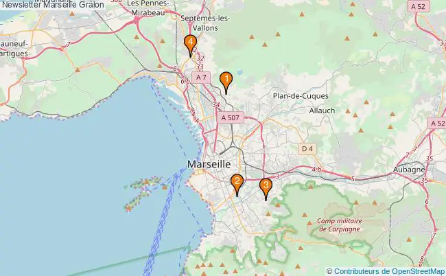 plan Newsletter Marseille Associations newsletter Marseille : 5 associations