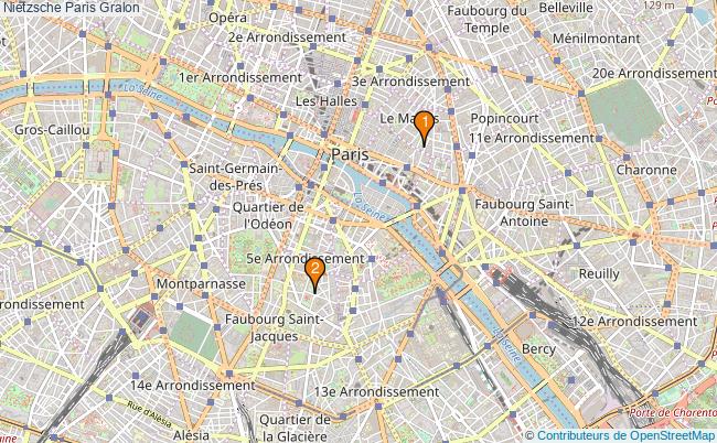 plan Nietzsche Paris Associations Nietzsche Paris : 2 associations