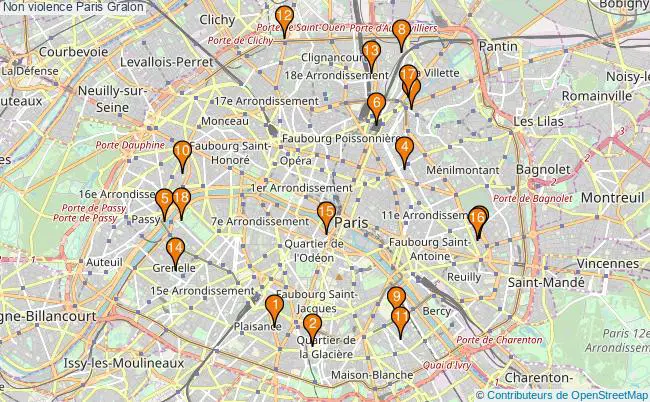 plan Non violence Paris Associations non violence Paris : 21 associations