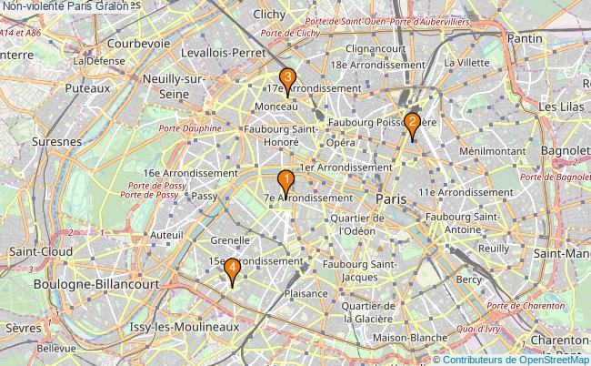 plan Non-violente Paris Associations non-violente Paris : 6 associations