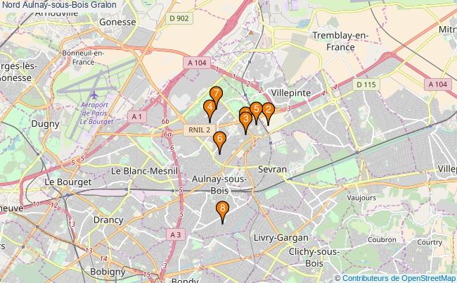 plan Nord Aulnay-sous-Bois Associations Nord Aulnay-sous-Bois : 8 associations