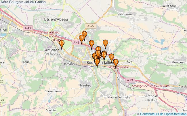plan Nord Bourgoin-Jallieu Associations Nord Bourgoin-Jallieu : 17 associations