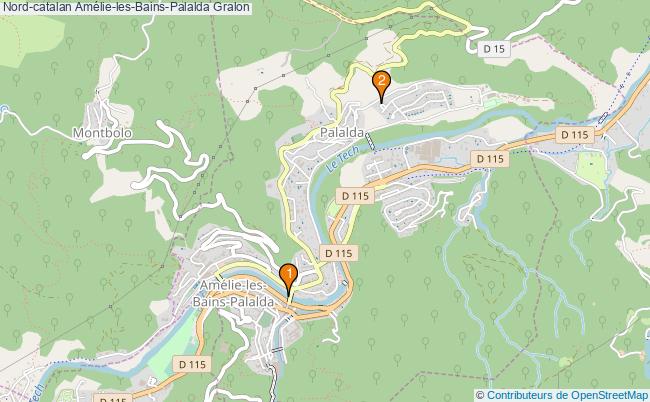 plan Nord-catalan Amélie-les-Bains-Palalda Associations nord-catalan Amélie-les-Bains-Palalda : 2 associations