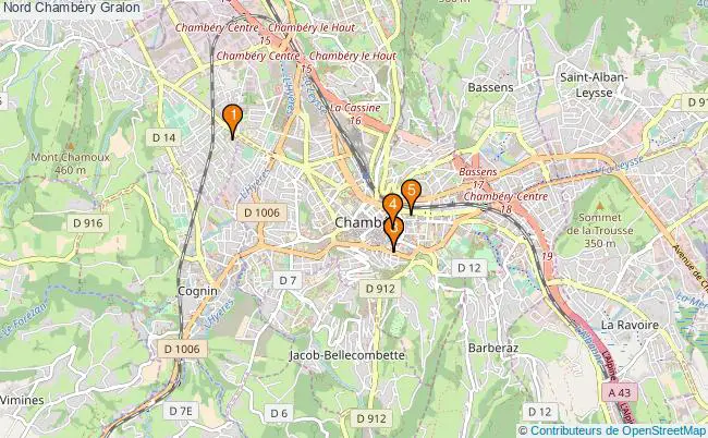 plan Nord Chambéry Associations Nord Chambéry : 5 associations