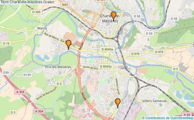 plan Nord Charleville-Mézières Associations Nord Charleville-Mézières : 3 associations