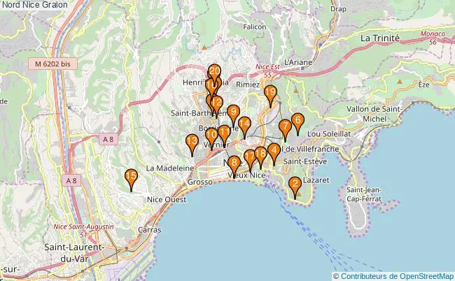 plan Nord Nice Associations Nord Nice : 21 associations
