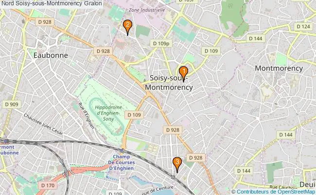 plan Nord Soisy-sous-Montmorency Associations Nord Soisy-sous-Montmorency : 3 associations