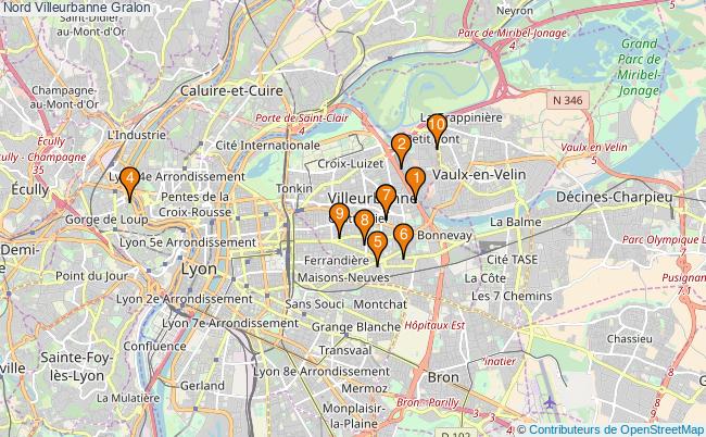plan Nord Villeurbanne Associations Nord Villeurbanne : 12 associations