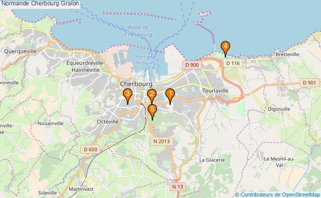 plan Normande Cherbourg Associations normande Cherbourg : 5 associations