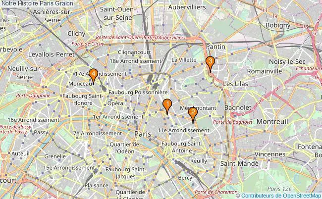 plan Notre Histoire Paris Associations Notre Histoire Paris : 6 associations