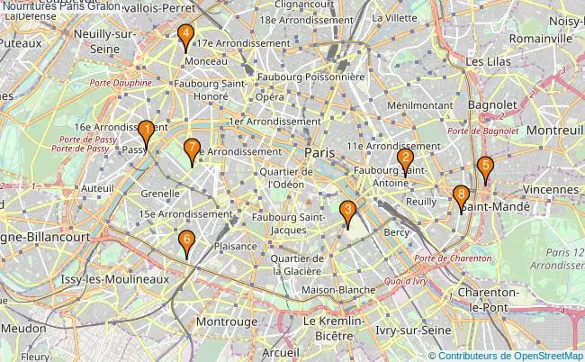 plan Nourritures Paris Associations nourritures Paris : 15 associations