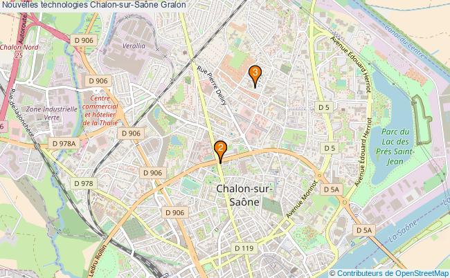 plan Nouvelles technologies Chalon-sur-Saône Associations nouvelles technologies Chalon-sur-Saône : 3 associations