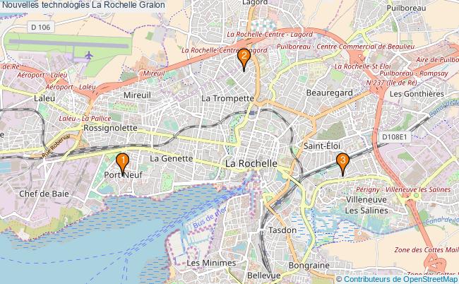 plan Nouvelles technologies La Rochelle Associations nouvelles technologies La Rochelle : 3 associations