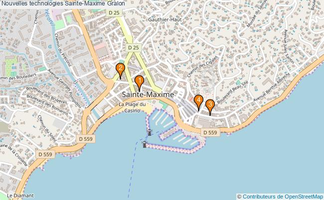 plan Nouvelles technologies Sainte-Maxime Associations nouvelles technologies Sainte-Maxime : 4 associations