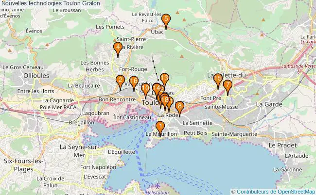 plan Nouvelles technologies Toulon Associations nouvelles technologies Toulon : 18 associations