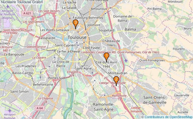 plan Nucléaire Toulouse Associations nucléaire Toulouse : 3 associations