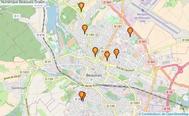plan Numérique Beauvais Associations Numérique Beauvais : 8 associations