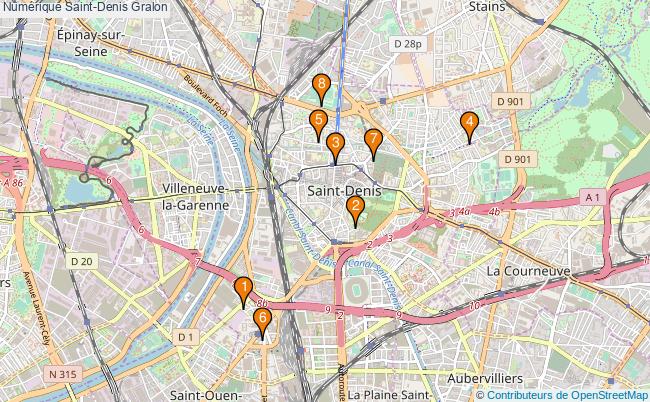 plan Numérique Saint-Denis Associations Numérique Saint-Denis : 17 associations