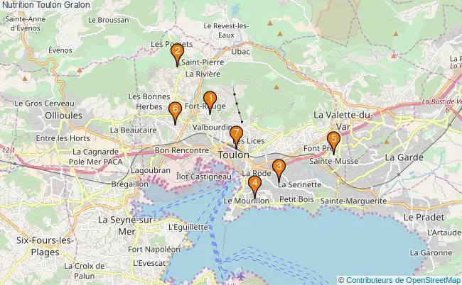 plan Nutrition Toulon Associations nutrition Toulon : 7 associations