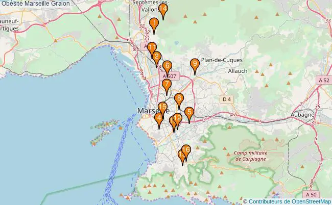 plan Obésité Marseille Associations obésité Marseille : 18 associations