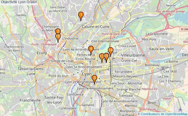 plan Objectivité Lyon Associations objectivité Lyon : 15 associations